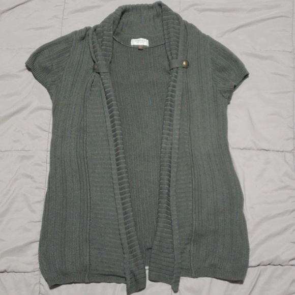 Sonoma Olive Green Cardigan Large - Picture 1 of 4